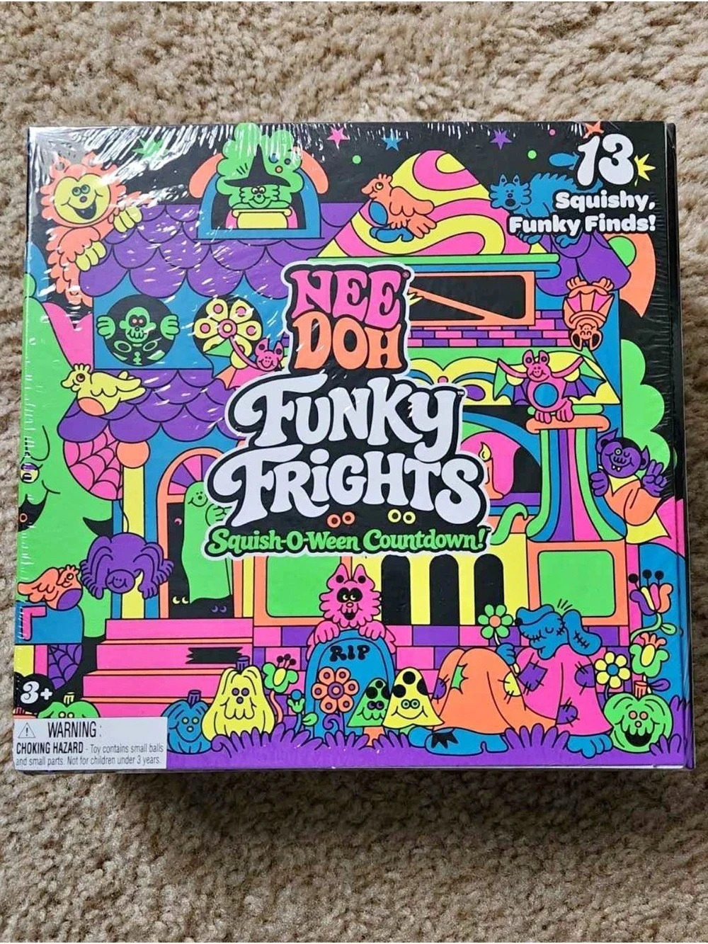 NeeDoh Nee Doh Funky Frights Squish-O-Ween Countdown! Squish-O-Ween Countdown